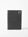 Ежедневник  2027г А6+ серый/аппликация 176л 310231