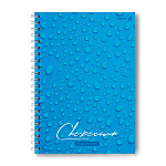 Тетрадь А4 80л Светоч. Свежесть, 01577 спираль, клетка, тверд. обложка