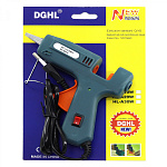 Клеевой пистолет Alingar, 25Вт, AL6663/В, металл.подставка, кнопка питания, индикатор сети