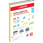 Бумага  mix пастель А4 250л (5цв*50л) 80гр deVENTЕ 2072413