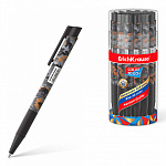 Ручка шариковая синяя автомат ErichKrause 48782 ColorTouch Rough Nativ