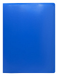 Папка на 60 файлов синяя Buro ECB60BLUE/ 1497161, A4 пластик 700мкм