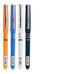 Ручка  шариковая Linc Axo синяя 0,7мм 2592F/blue игла резиновый упор длина письма 2050м