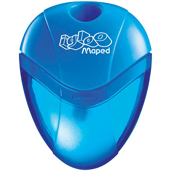 Точилка MAPED I-GLOO 1отверстие с контейнером 534754