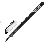 Ручка гелевая BRAUBERG Profi-Gel PRO, черная, 144124, 0,5 мм