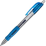 Ручка гелевая синяя Deli Arris G08-BL, 0,5мм л.п. 0,35мм грип