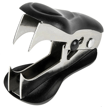 Антистеплер №10, 24/6 Brauberg ST-100 фиксатор 228578 черный,