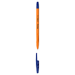 Ручка шариковая Berlingo Tribase Orange синяя, 0,7мм CBp_70910