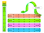 Линейка гибкая 30см MAZARI M-5572