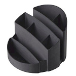 Подставка д/канцелярских принадл. Workmate 8 отд., черная 15-7024