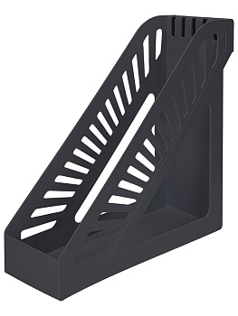 Лоток вертикальный Графит 100мм Проф-пресс ЛК-3324