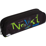 Пенал deVENTE. Next Generation, 7023347, 22x7,5x5,5 см, овальный с крупной тракторной молнией, текстильный