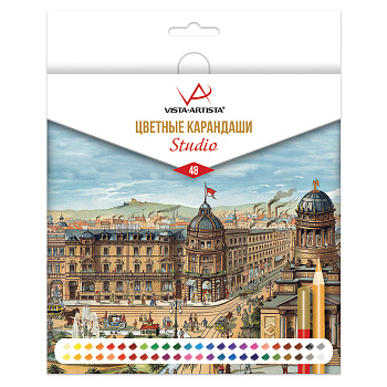Карандаши 48цв Vista-Artista.Studio VACPS-48