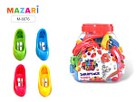 Точилка Mazari 1 отверстие пластик Mazari SHOES, M-6676 контейнер