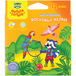 Мелки восков. Мульти-Пульти 12цв. WC_18725