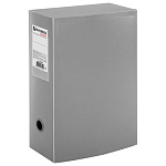 Короб архивный 100мм, пластик, BRAUBERG, 236855 с кнопкой, разборный, до 900 листов, серый, 0,9 мм, (330х245 мм)