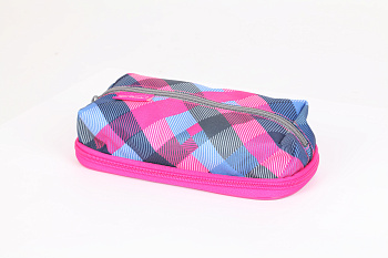 Пенал-косметичка Tiger JUMBO DUO, 2 отд. TMMX18-C04 ткань 7,5х22х10 см