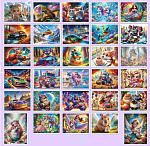 Пазлы   35 элем Ассорти (без права выбора)