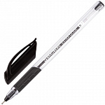 Ручка шариковая масляная, черная, Brauberg Extra Glide 0,7мм грип 142919 Ручка шариковая масляная, черная, Brauberg Extra Glide 0,7мм грип 142919