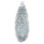 Мишура 200х5см, ПЭТ,Серебро, 26-324