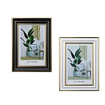 Фоторамка 10*15см пластик Микс 2дизайна арт.2, ножка