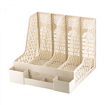 Лоток вертикальный 4 отд Бежевый Alingar AL13309