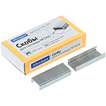 Скобы №24/6 OfficeSpace, 1000шт S24_439 оцинкованные